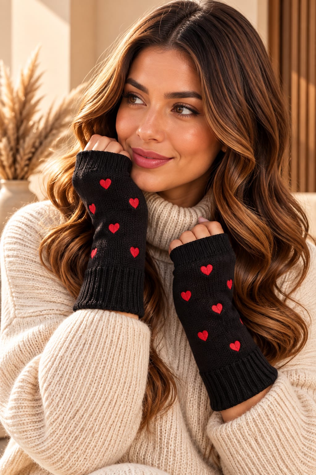 Armstulpen „Coeur“